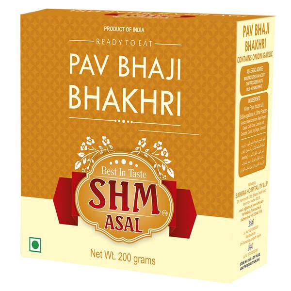 SHM Asal Pav Bhaji Bhakhri